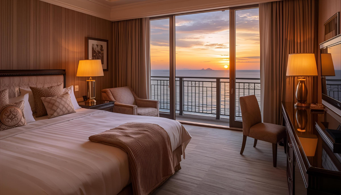 How can hotel owners boost guest ratings with smart bed technology?