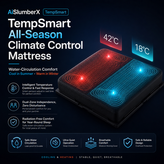 AiSlumberX TempSmart All-Season Temperature Control Mattress